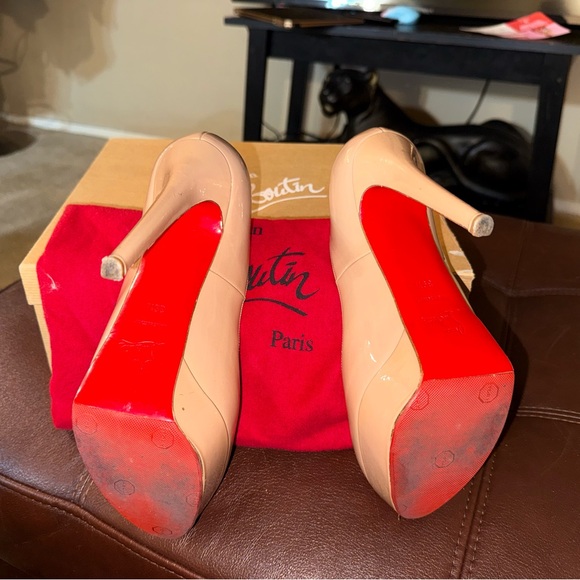 Christian Louboutin Beige Heels - Picture 5 of 7